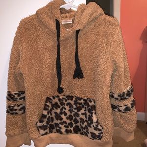 Leopard hoodie